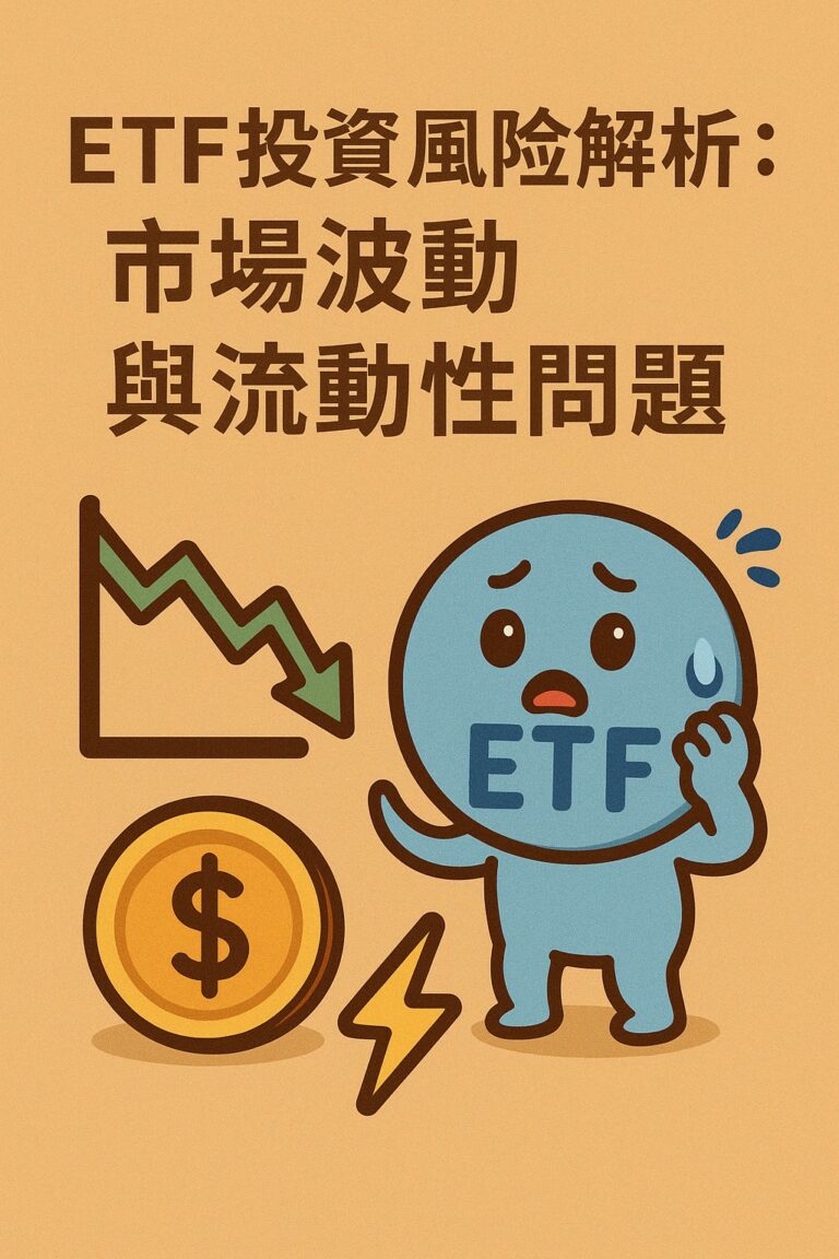 ETF投資風險解析：市場波動與流動性問題