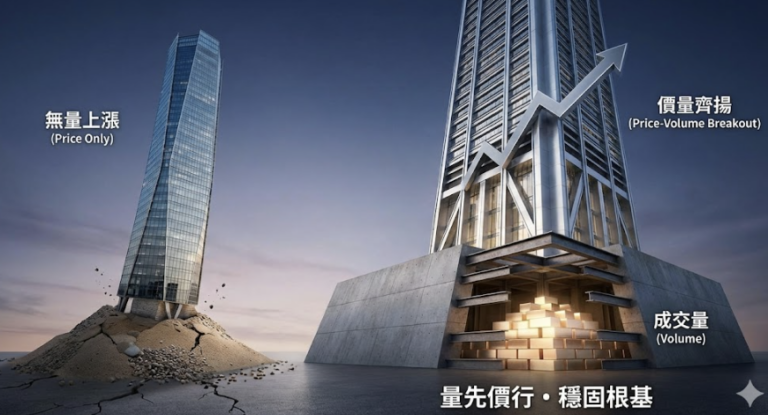 價量齊揚是什麼？如何用價格與成交量同步篩選強勢股？