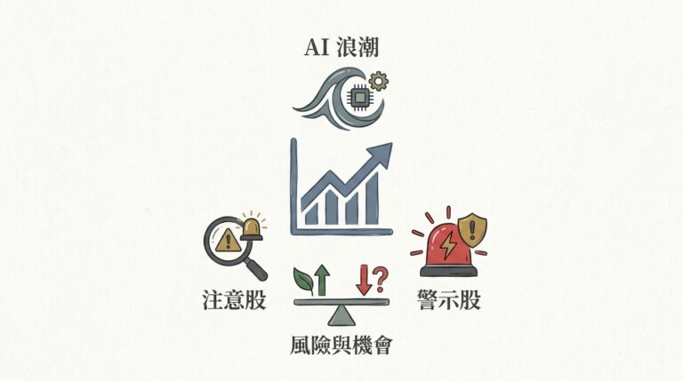 什麼是注意股與警示股？AI概念股被列為處置股還能投資嗎？
