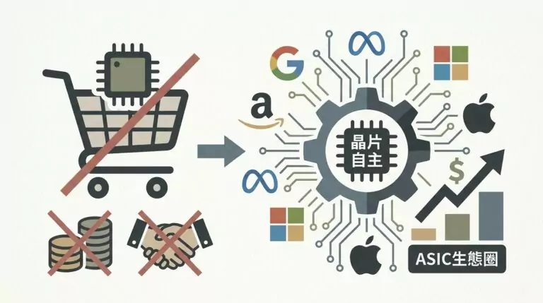 為什麼 Google、Amazon、Meta 都在自研晶片？科技巨頭 ASIC 自主革命完整解析