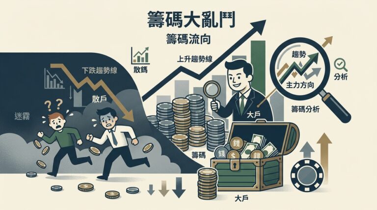 籌碼分析怎麼看？三大法人買賣超、主力進出、融資融券一次搞懂的完整教學