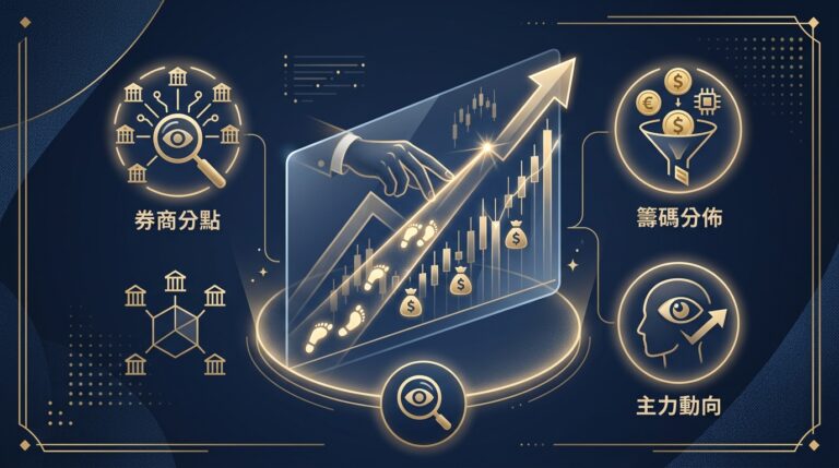 券商分點數據怎麼看？如何從分點進出找出主力控盤的股票？