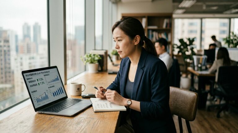 現金流量表怎麼看？三個關鍵比率教你判斷企業真實體質