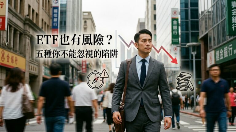 台股ETF有哪些隱藏風險？五個散戶最常踩的ETF陷阱一次拆解