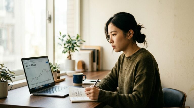 ETF跟共同基金到底差在哪？費用、買賣方式、報酬率完整比較