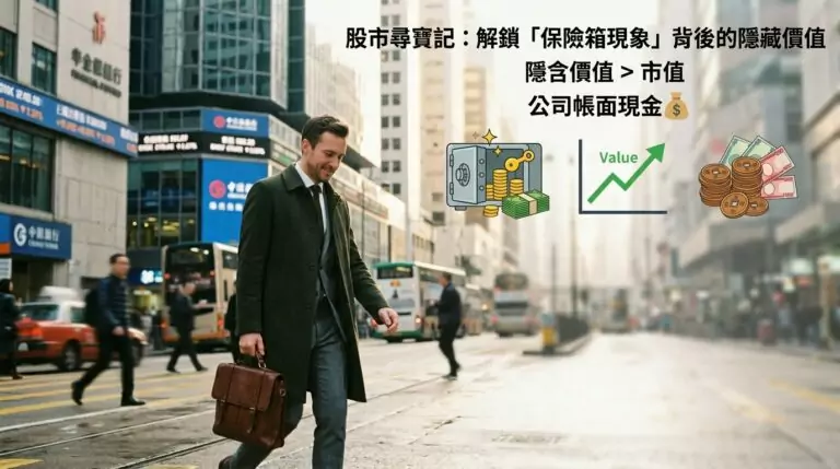 什麼是股票的「保險箱現象」？現金大於市值的公司真的值得買嗎？
