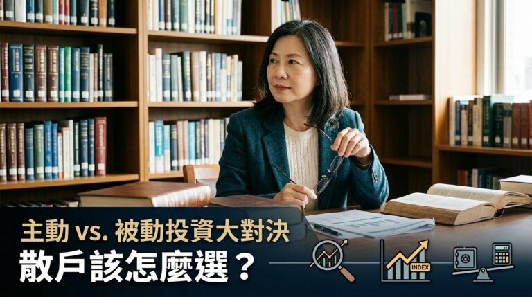 主動投資和被動投資到底差在哪？散戶該怎麼選比較好？