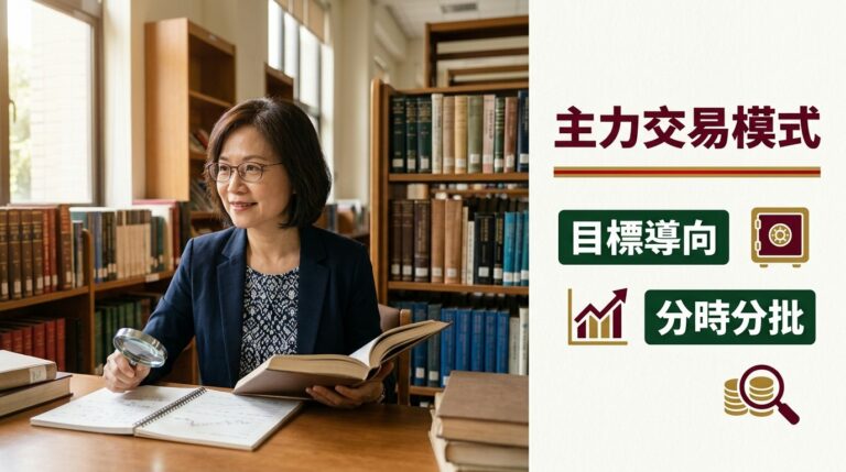 主力交易模式怎麼看？散戶如何從籌碼面判斷大戶進出場時機