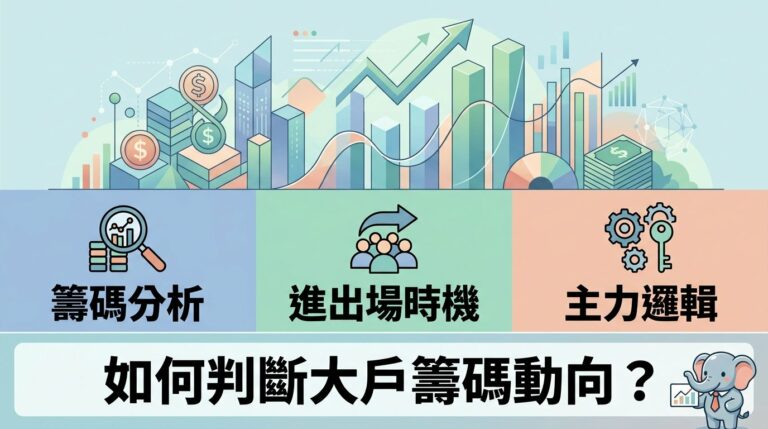 主力交易模式怎麼看？散戶如何從籌碼面判斷大戶進出場時機