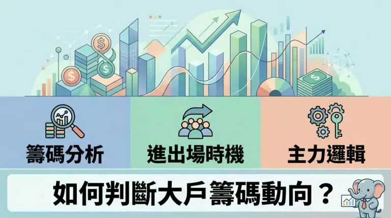 主力交易模式怎麼看？散戶如何從籌碼面判斷大戶進出場時機