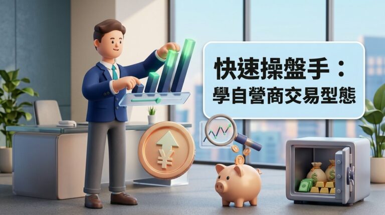 自營商怎麼操作？散戶如何從法人短線進出找到交易機會