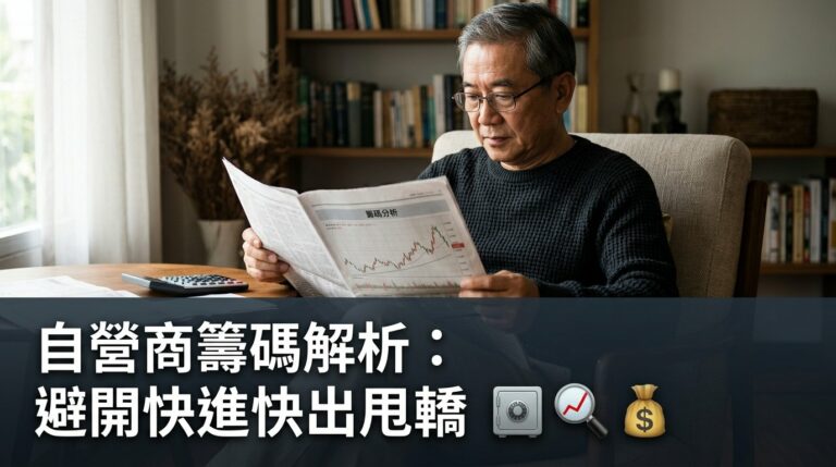 自營商是什麼？散戶怎麼看懂自營商籌碼，避免被快進快出甩轎？