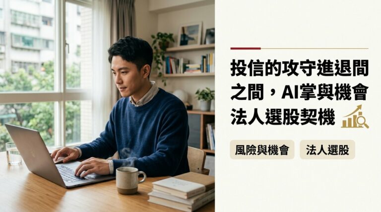 投信怎麼選股？散戶如何從投信籌碼變化找到買賣時機