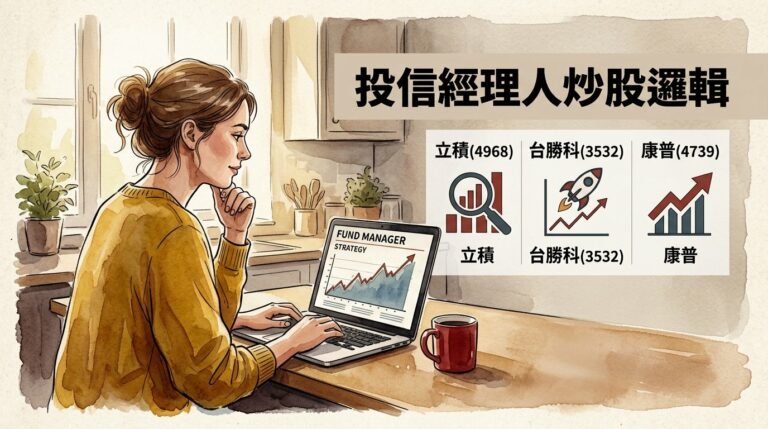 投信買超的股票真的會漲嗎？從立積、台勝科、康普三檔飆股拆解投信操作手法