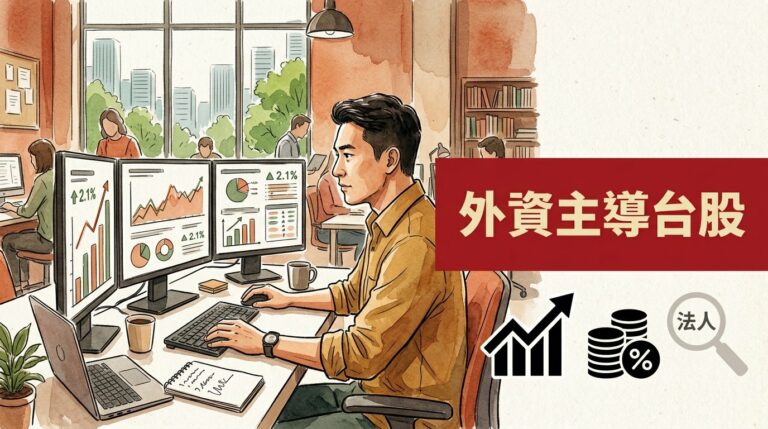 外資買賣超怎麼看？散戶如何跟著法人籌碼操作權值股？