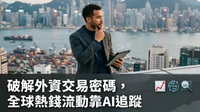 外資買賣台股的邏輯是什麼？散戶怎麼看懂法人籌碼操作策略？
