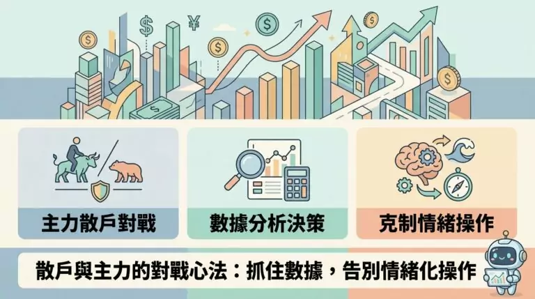 散戶怎麼看懂主力籌碼動向？用數據取代情緒的實戰操作指南