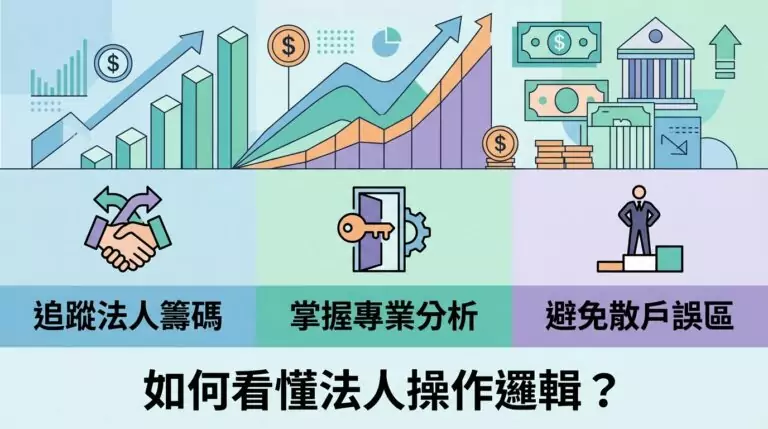 法人籌碼怎麼看？外資、投信、自營商的買賣超對散戶選股有什麼參考價值？