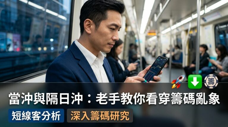 籌碼分析怎麼看？當沖隔日沖把盤面搞亂時，怎麼判斷主力真正動向、抓住主升浪？
