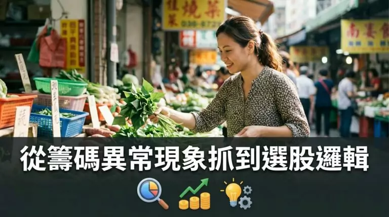 籌碼異常怎麼看?從年底內資作帳到主力逆勢操作的選股邏輯拆解
