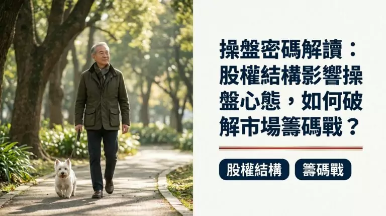 股權結構怎麼看？散戶如何從籌碼分布判斷主力動向與操盤心態