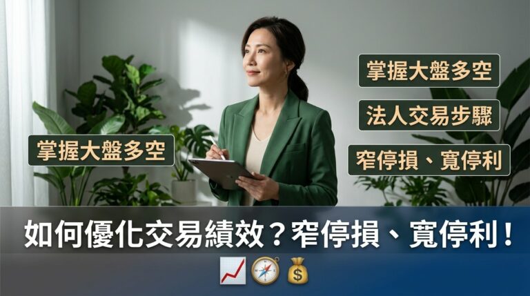 窄停損寬停利怎麼設？法人操盤手不說的交易紀律與籌碼判讀實戰教學