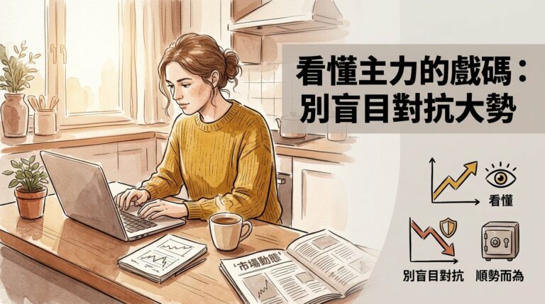 散戶怎麼看懂主力籌碼？融資成本線、分點進出、籌碼集中度實戰解讀