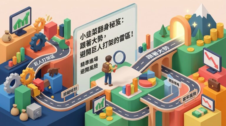 散戶怎麼判斷進場時機？跟著法人籌碼走的實戰策略