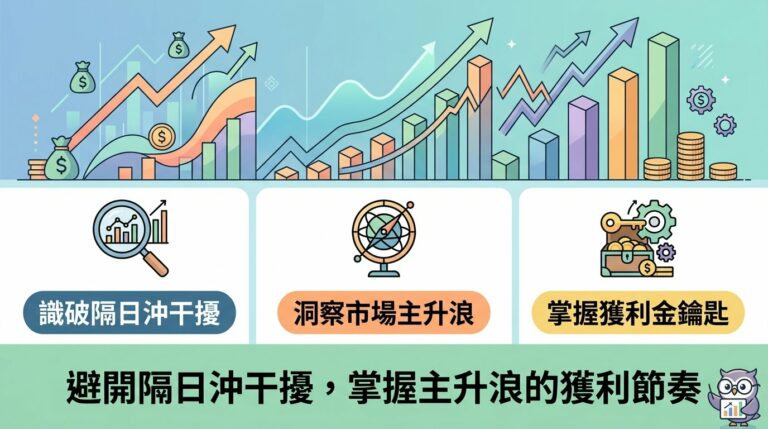 隔日沖是什麼？如何避開短線籌碼干擾、抓住主升浪進場時機？