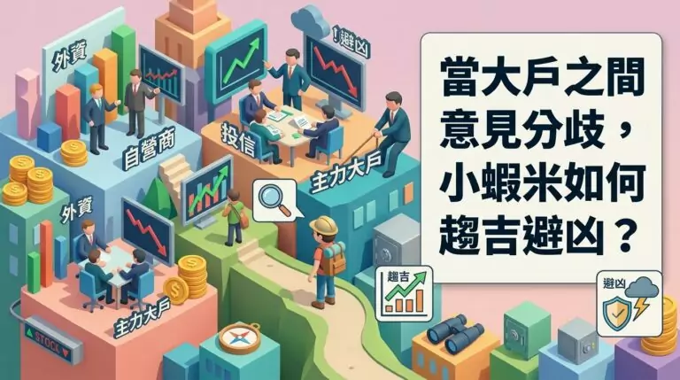 法人籌碼分歧怎麼看？散戶如何用融資融券、借券數據判斷主力動向