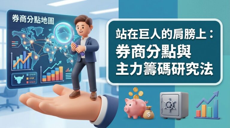 券商分點怎麼看？散戶追蹤主力籌碼的完整實戰教學