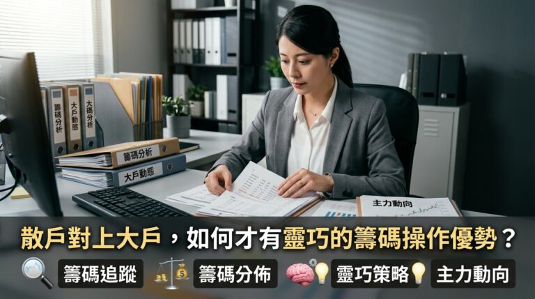 散戶怎麼看籌碼分析？大戶操作手法解密與實戰判讀技巧