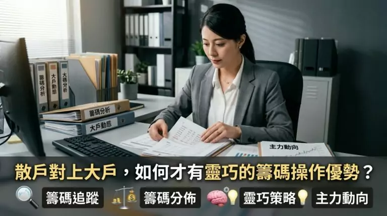 散戶怎麼看籌碼分析？大戶操作手法解密與實戰判讀技巧