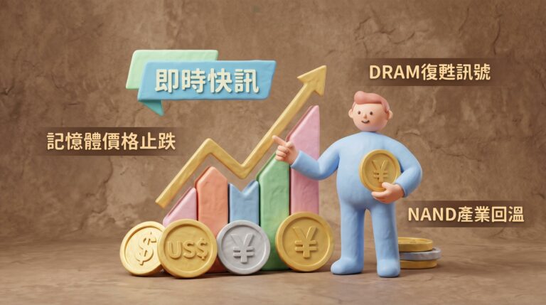 2024年記憶體合約價止跌代表什麼？DRAM與NAND產業復甦訊號完整解析