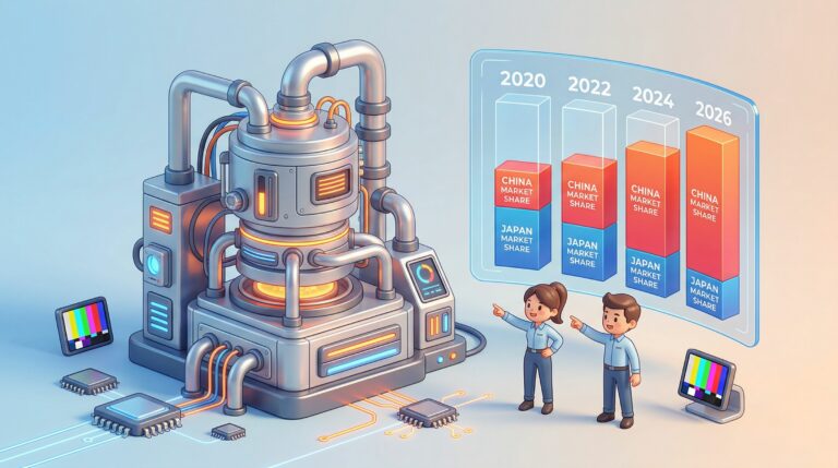 中國 OLED 產業如何突破日本技術壟斷?全球顯示產業競爭格局解析