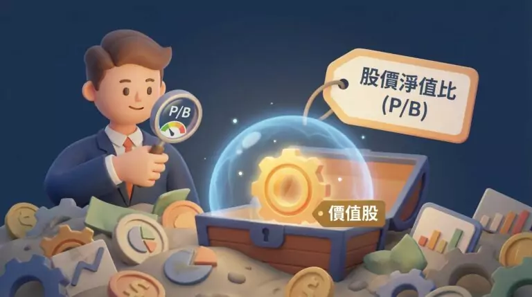 什麼是股價淨值比(P/B)?如何用資產安全邊際找出低估價值股?
