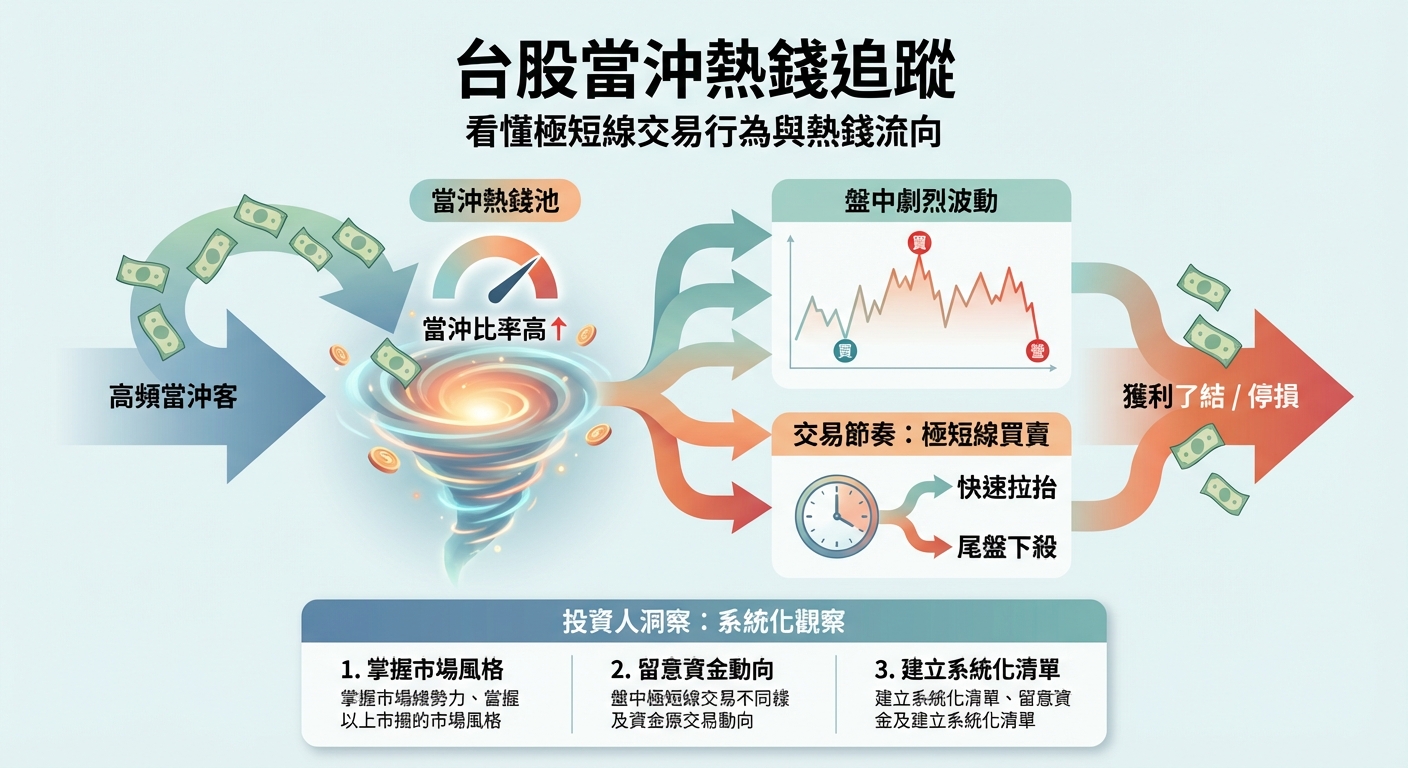 當沖,交易行為看懂極短線熱錢流向 – Wistock 投資學堂