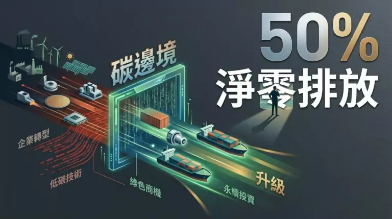 碳邊境稅 CBAM 是什麼？2026 年台灣企業怎麼準備、成本會增加多少、有哪些投資機會？