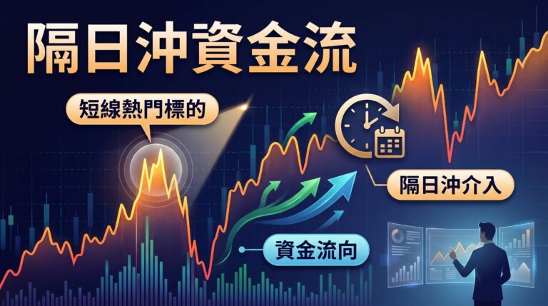 隔日沖介入股是什麼？怎麼用隔日沖資金流向找短線熱門標的？
