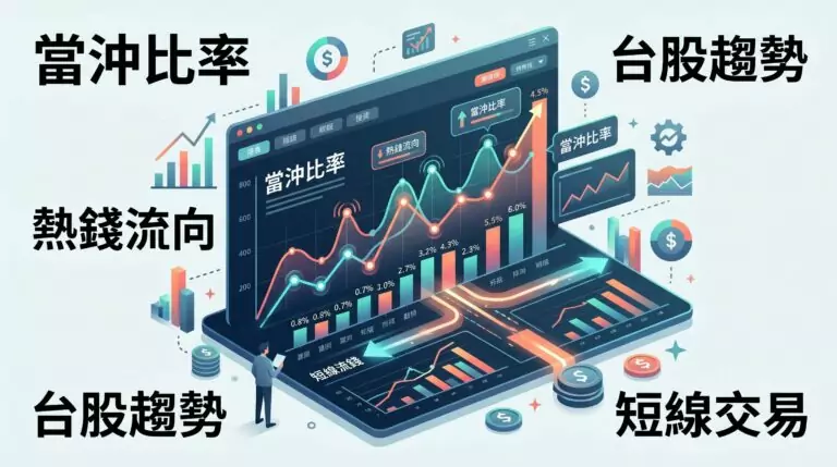 當沖比率是什麼？怎麼用當沖比率看出短線熱錢跑去哪了？