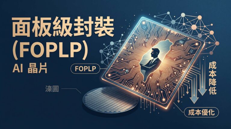 FOPLP 是什麼？面板級扇出型封裝如何改變 AI 晶片成本結構與台灣半導體供應鏈