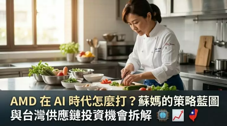 AMD AI策略在台灣供應鏈有哪些受惠股？蘇媽佈局完整解析