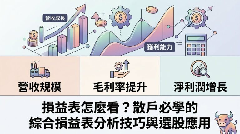 損益表怎麼看？散戶必學的綜合損益表分析技巧與選股應用