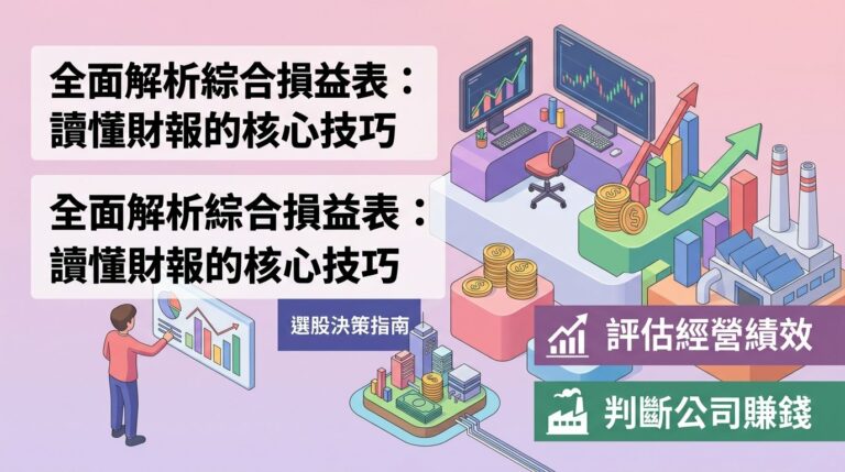損益表怎麼看？散戶必學的綜合損益表分析技巧與選股應用