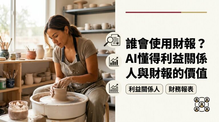 財報到底誰在看？股東、銀行、政府各看哪些重點？