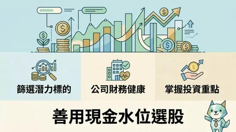 公司帳上現金比市值還高，代表股票被低估嗎？現金水位選股法完整拆解