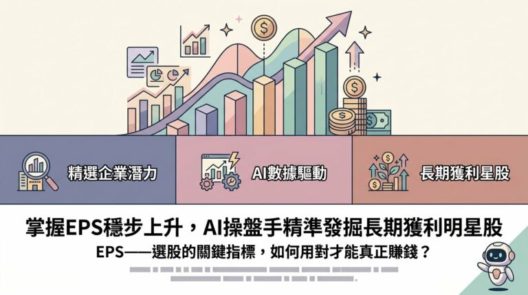 EPS連續成長選股法：怎麼用每股盈餘找出真正值得長抱的好公司？