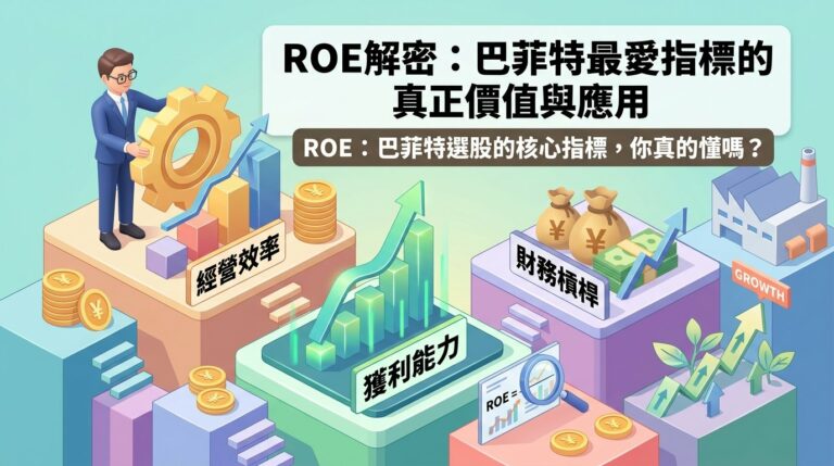 ROE 是什麼？巴菲特怎麼用 ROE 選股？公式、陷阱與實戰拆解一次搞懂