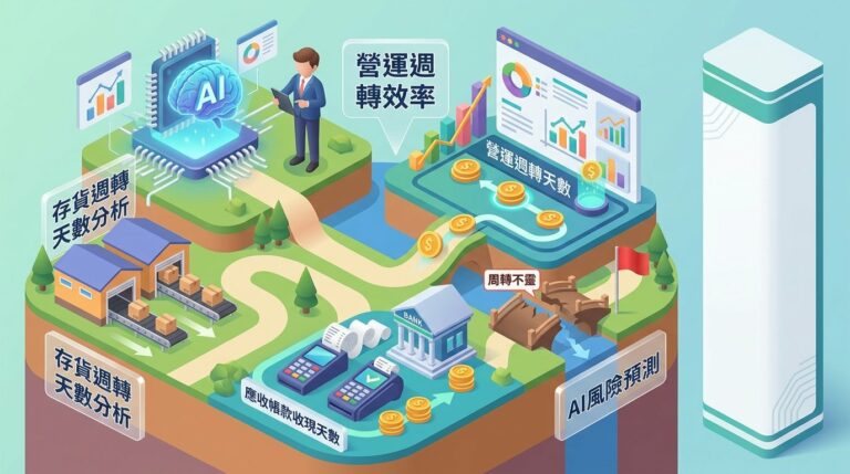 存貨週轉天數、應收帳款收現天數怎麼看？一次搞懂公司有沒有周轉不靈
