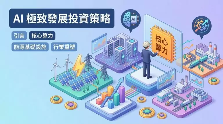 AI 邁向 AGI 時代，投資哪些股票最可能受益？核心算力、能源基礎設施三大梯隊完整解析